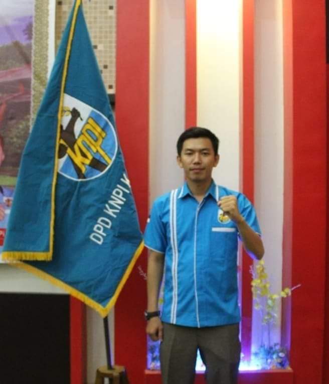 Kaltin, S.Pd. Ketua Harian DPD KNPI Kabupaten Sambas.
