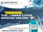 Daftar Lokasi Vaksinasi COVID-19 di Kota Singkawang.