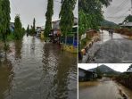 kondisi banjir di gunung sari dan gung bawang singkawang 2023