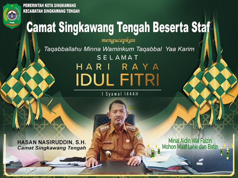 Camat Singkawang Tengah, Hasan Nasiruddin, S.H.